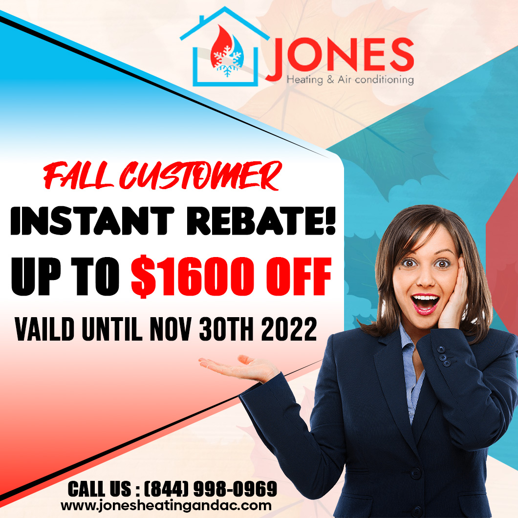 HVAC Discounts Jones Heating & Air Conditioning